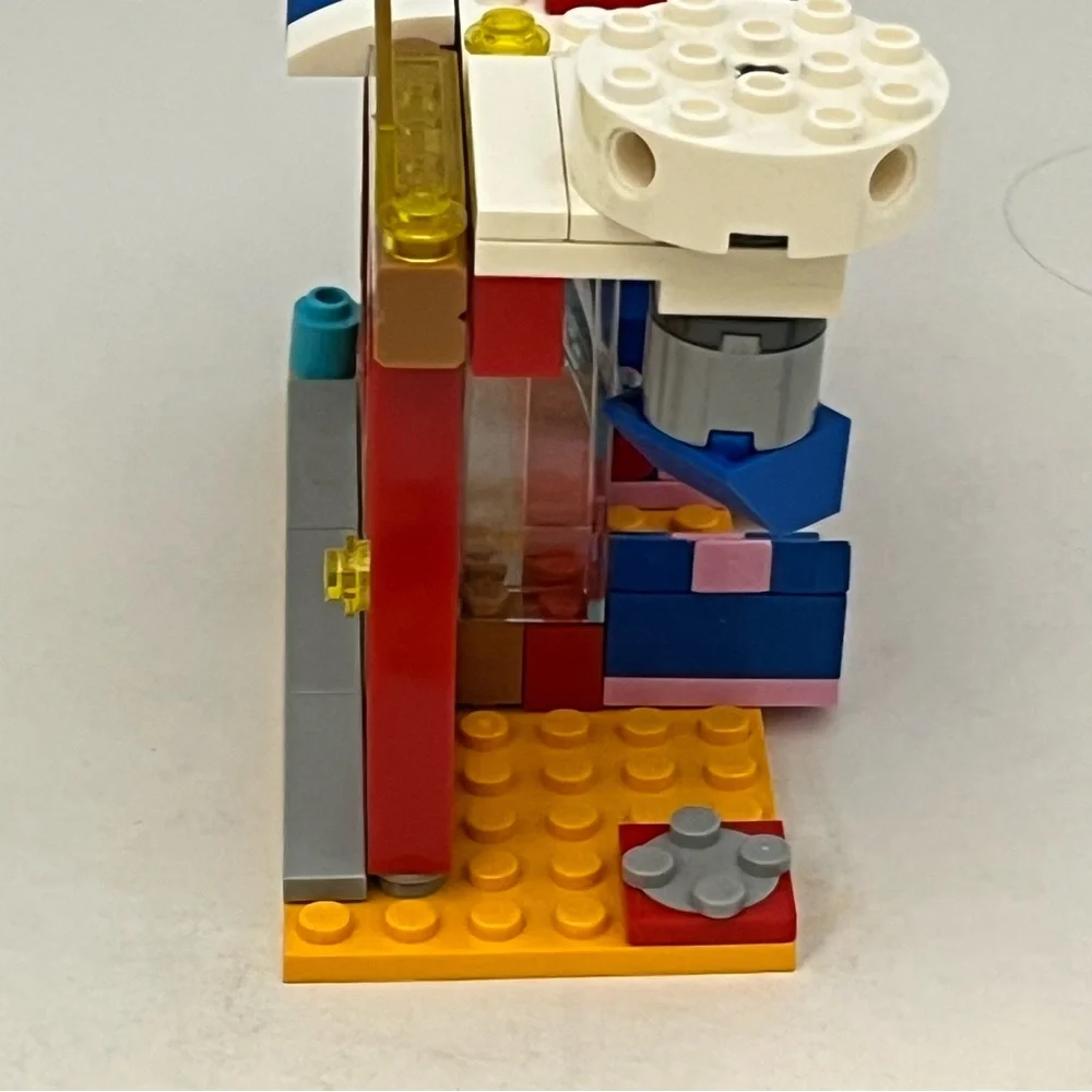 DC Lego 41231 Harley Quinn To The Rescue Cafe Partially Built Incomplete